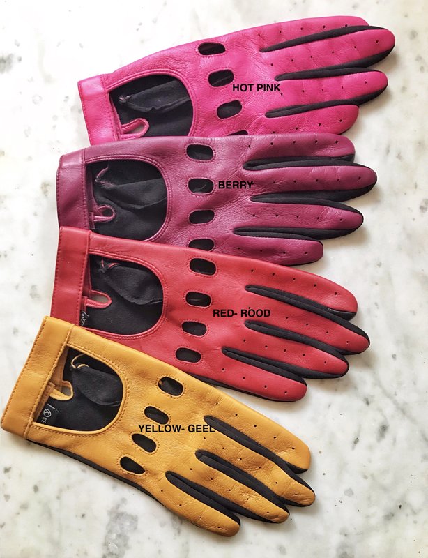 Kessler handschoenen Mia autohandschoen rood