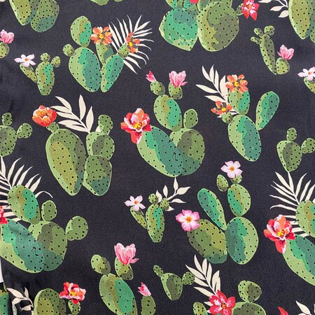 Shawl met cactussen