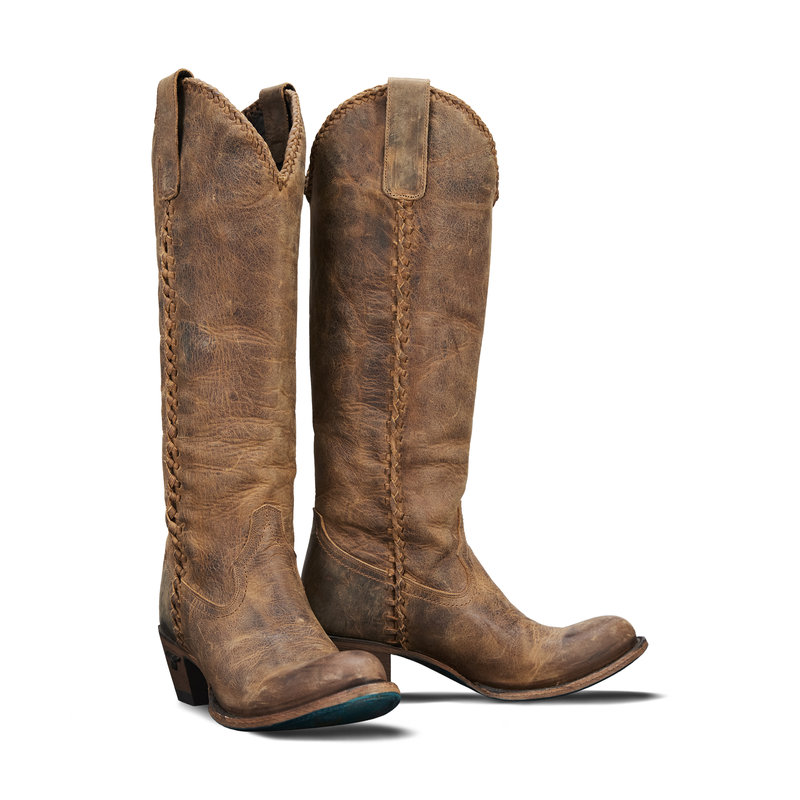 Lane Plain Jane Brown cowboy boot