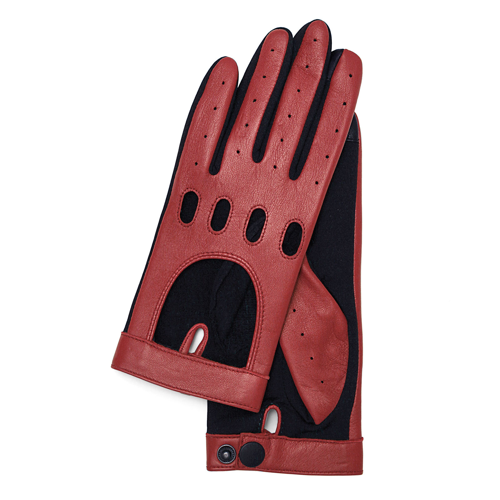 Roter Lederhandschuh | Kessler | Touchscreen | Autohandschuh - Boots by M