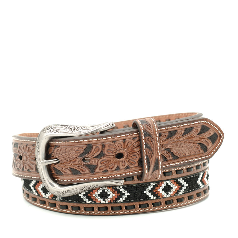 Nocona  Brown leather belt