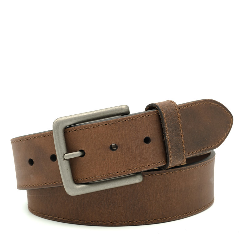 Nocona  Dark brown wide leather belt