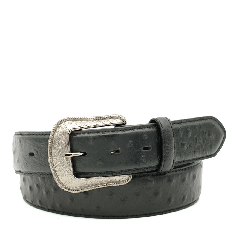 3D Belt Company Black leather belt