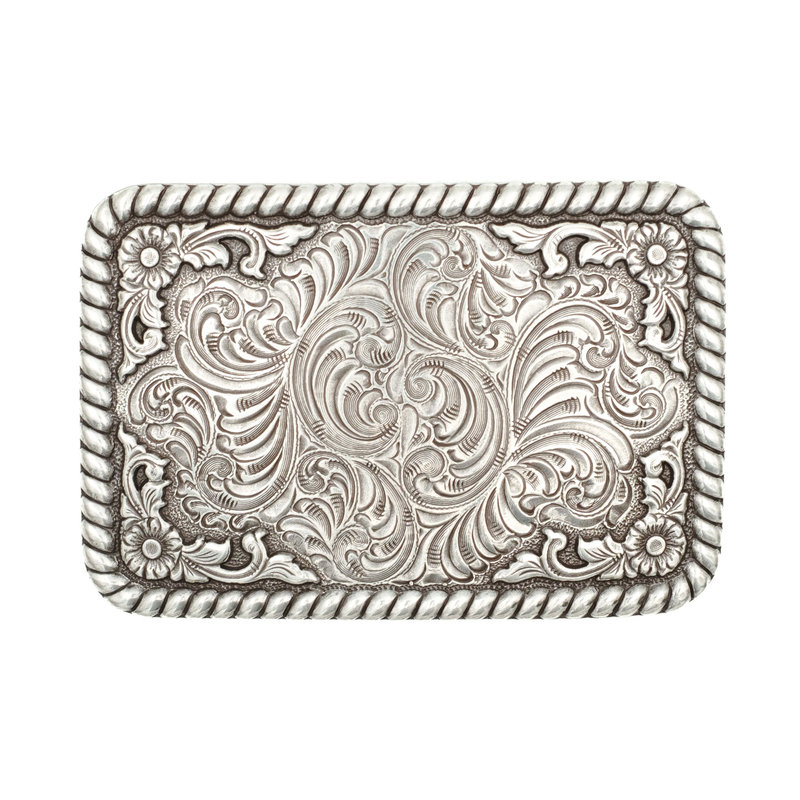 Nocona  Buckle with  swirl pattern