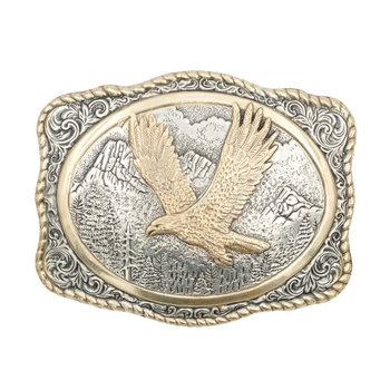 Crumrine Buckle with Eagle