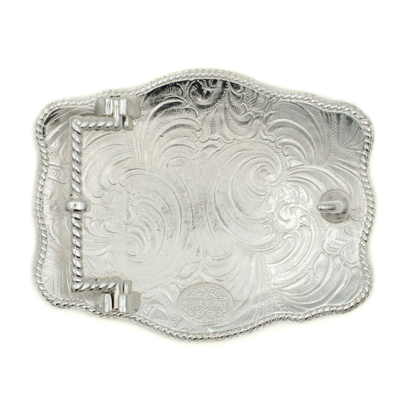 Crumrine Metal buckle with golden Elk