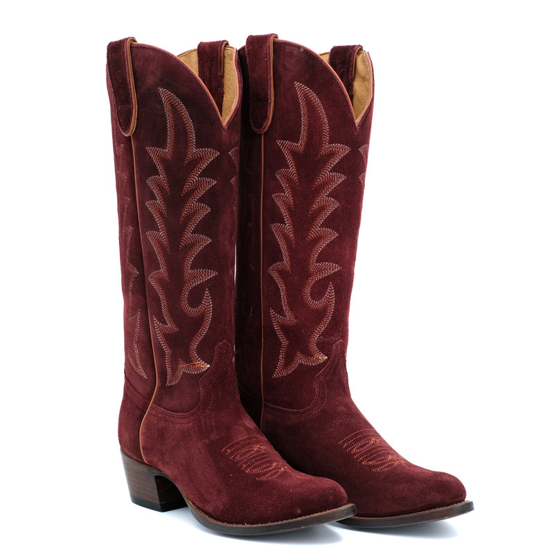 Macie Bean Cabernet hohe Cowboystiefel