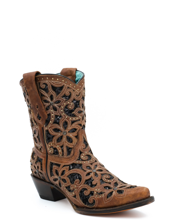 Corral  June mid-height cowboy boot