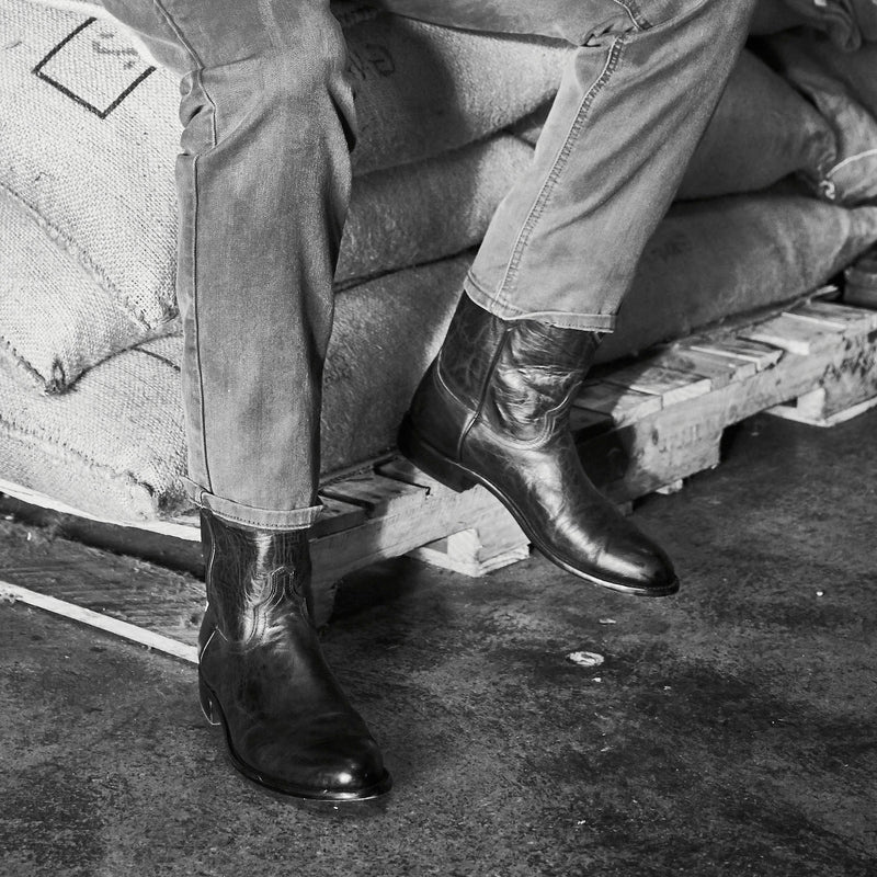 Lucchese Sunset Roper Black