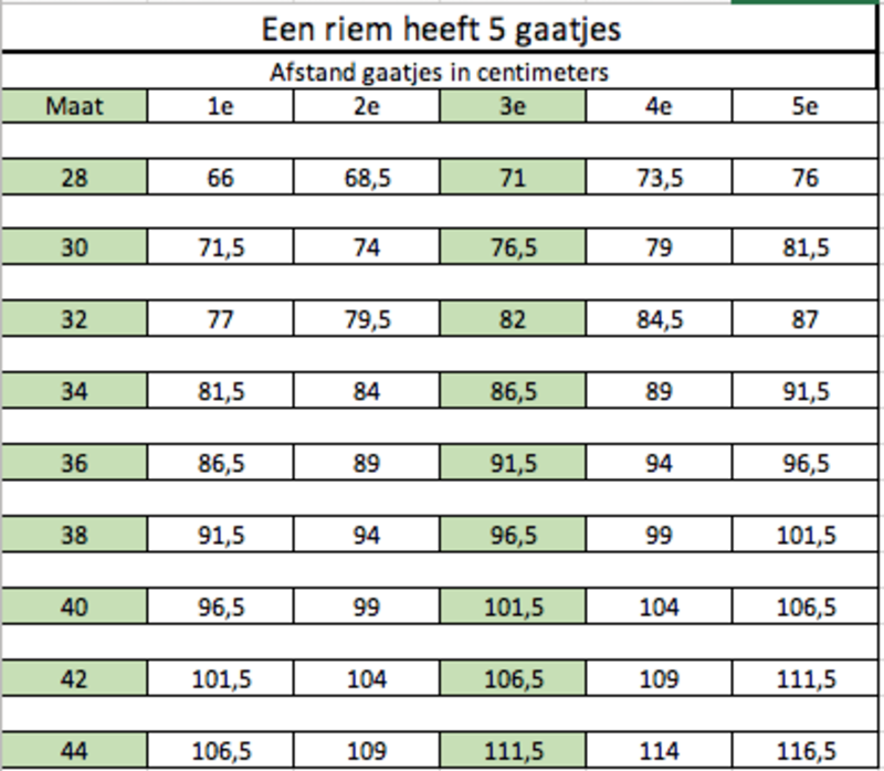 Ariat Bruine leren riem