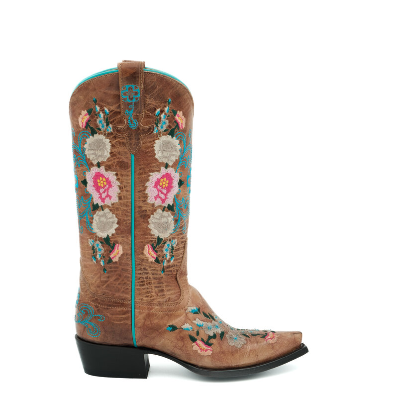Macie Bean Rose Garden cowboy boot