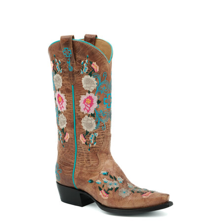 Macie Bean Rose Garden cowboy boot