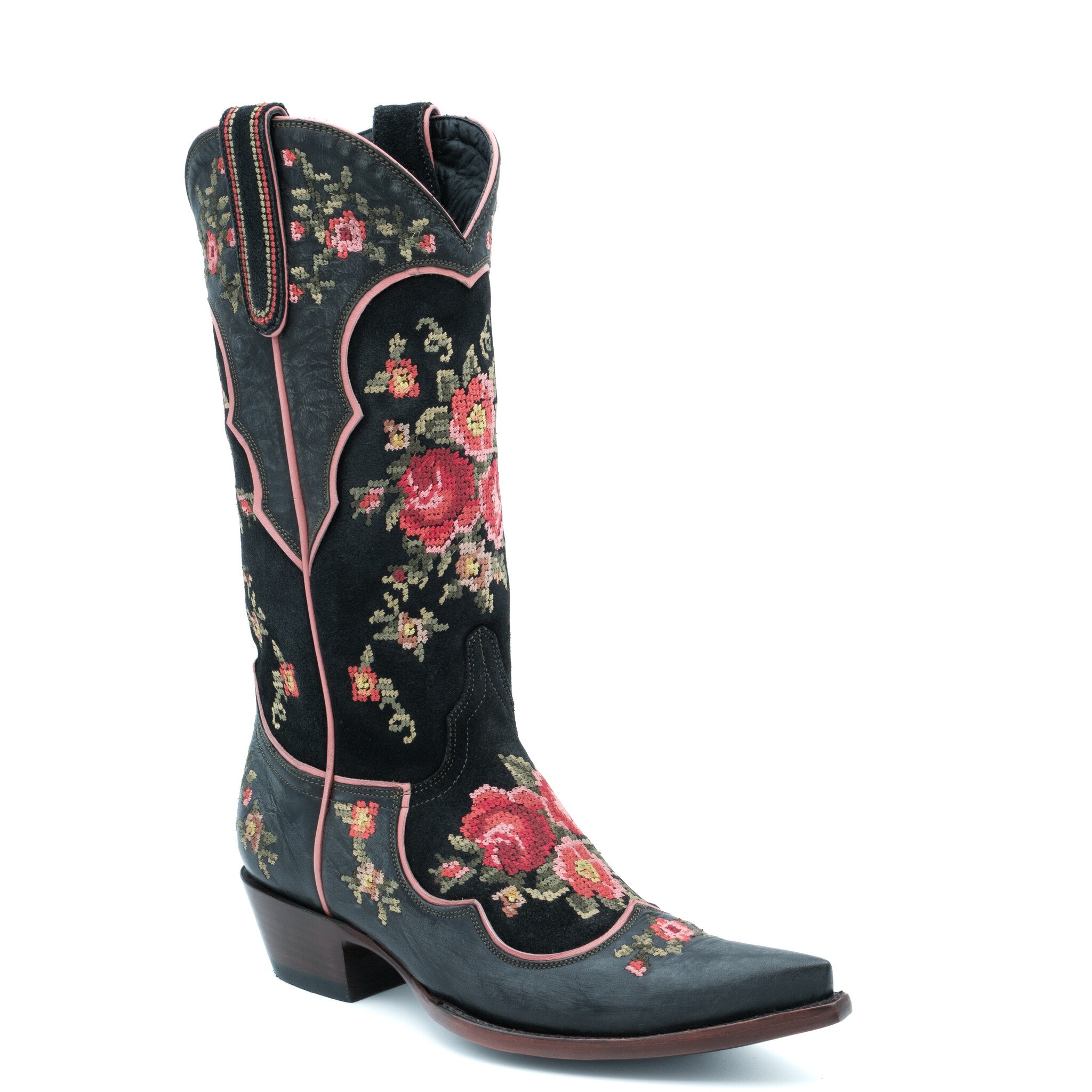 Embroidered on sale cowboy boots