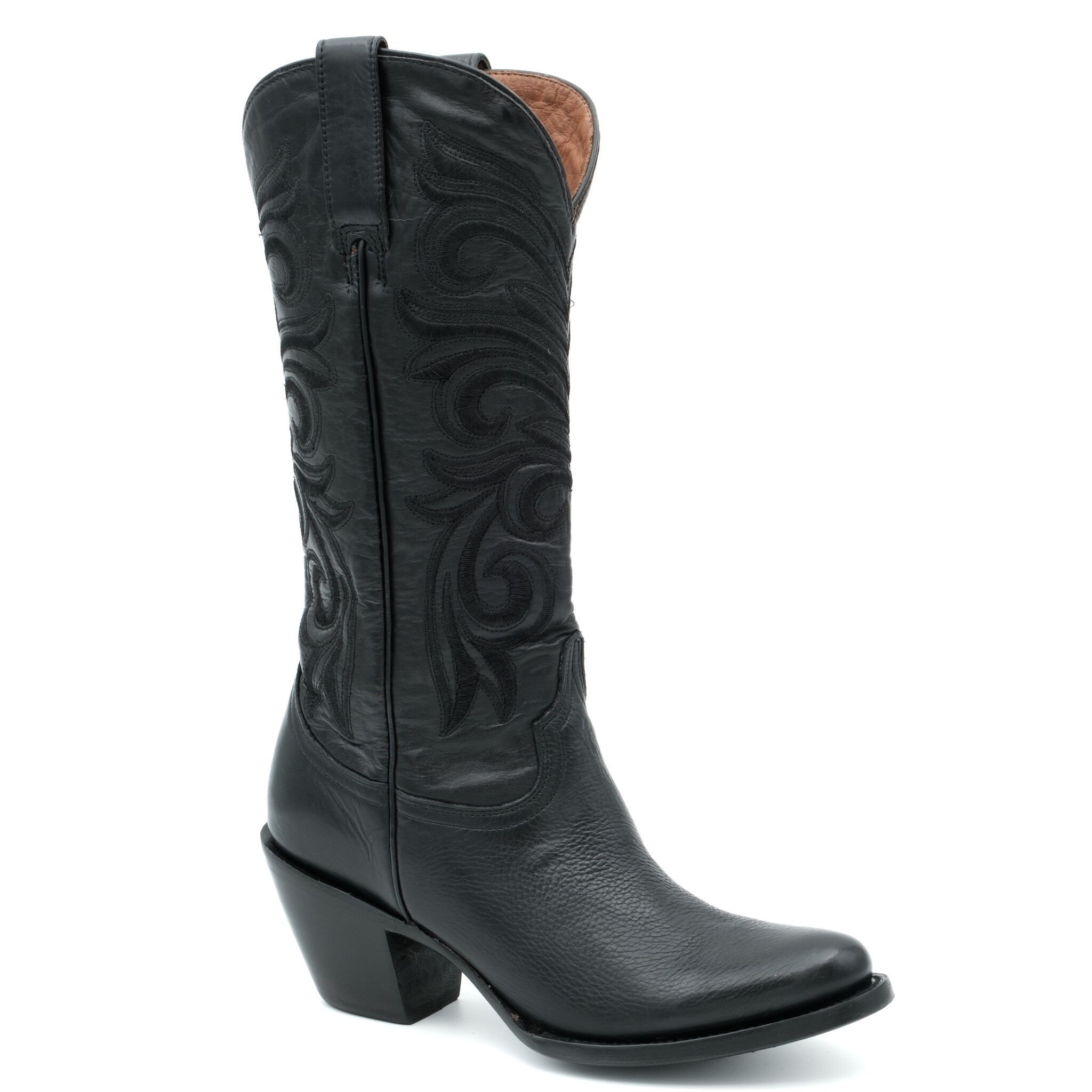 Lucchese Laurelie Black cowboy boot