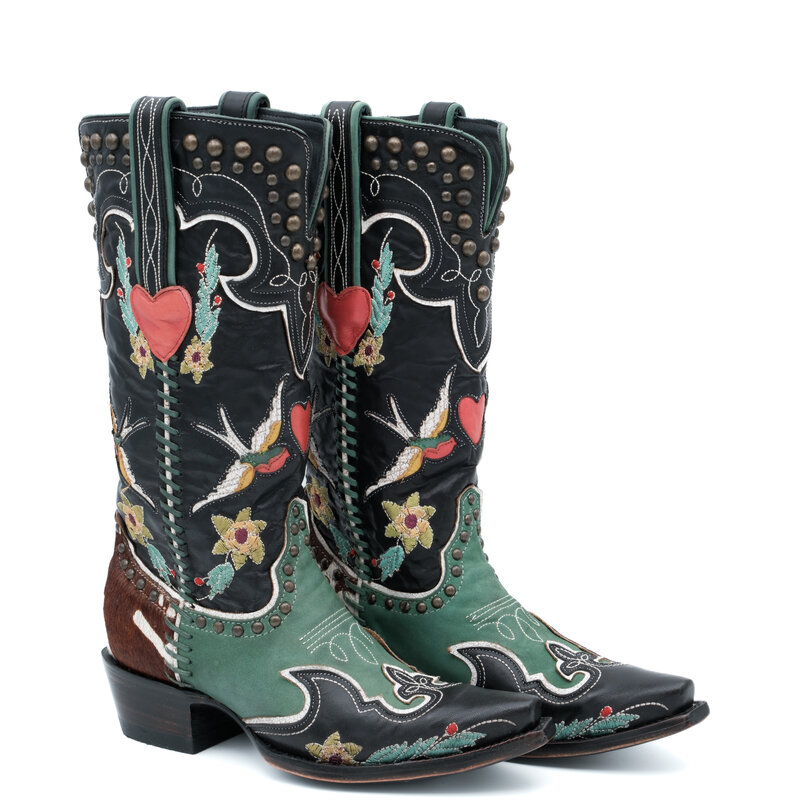 Double D Ranch by Old Gringo Midnight Cowboy cowboy boot