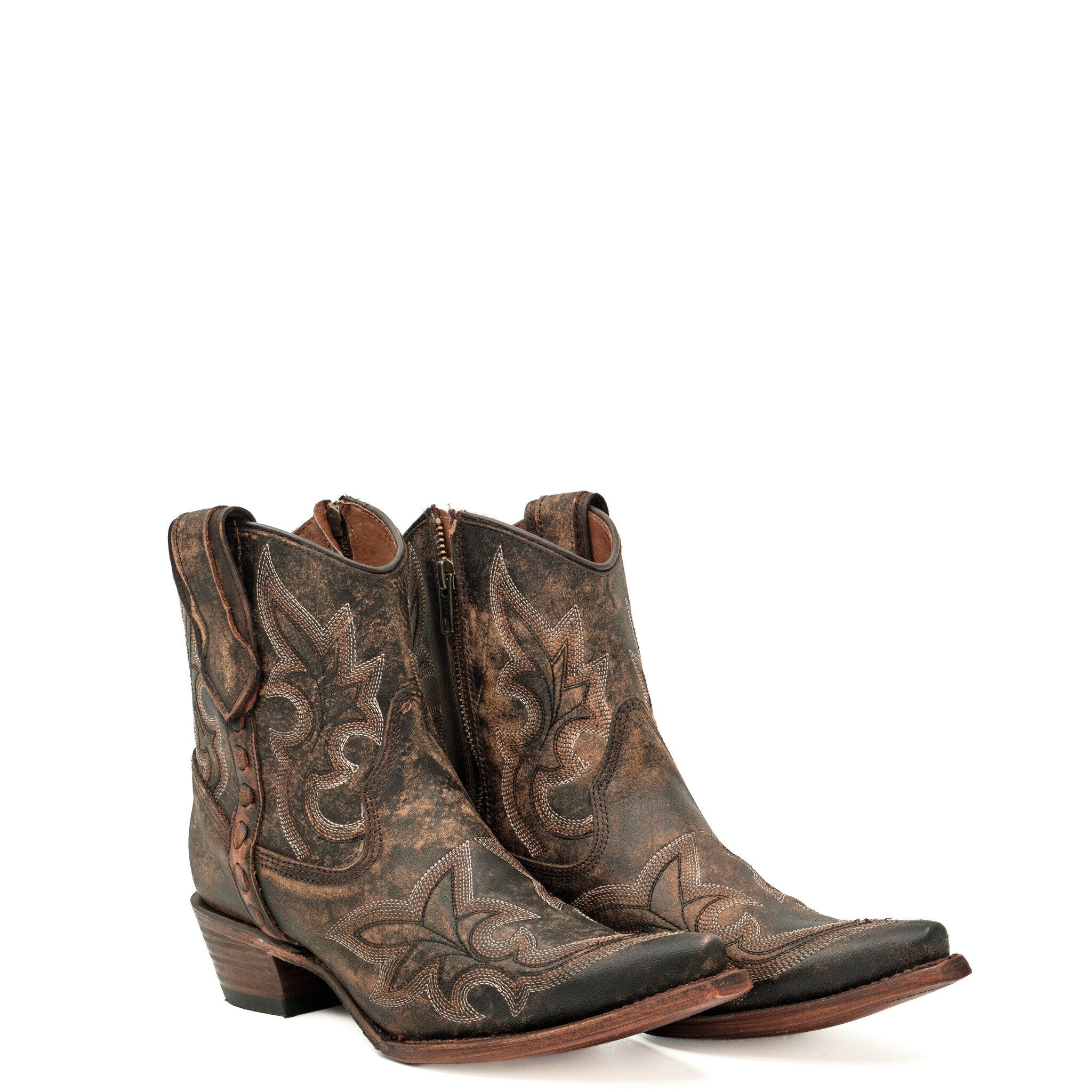 Corral  Bobby black brown  ankle boot