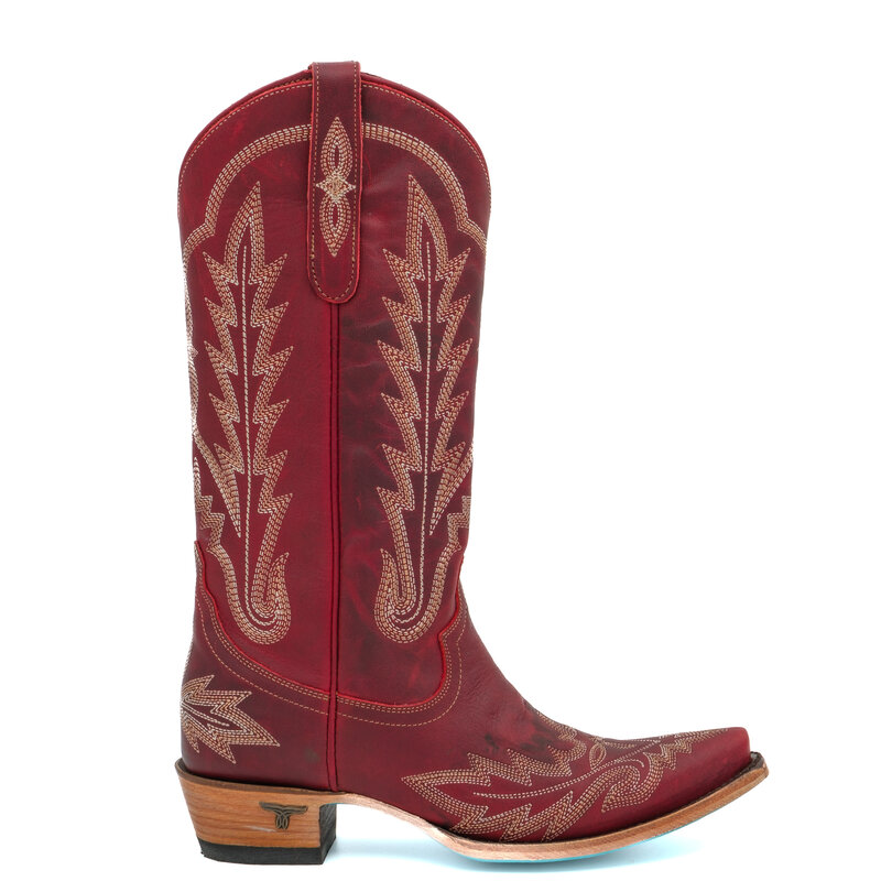 Lane Lexington Smoldering Ruby cowboy boot
