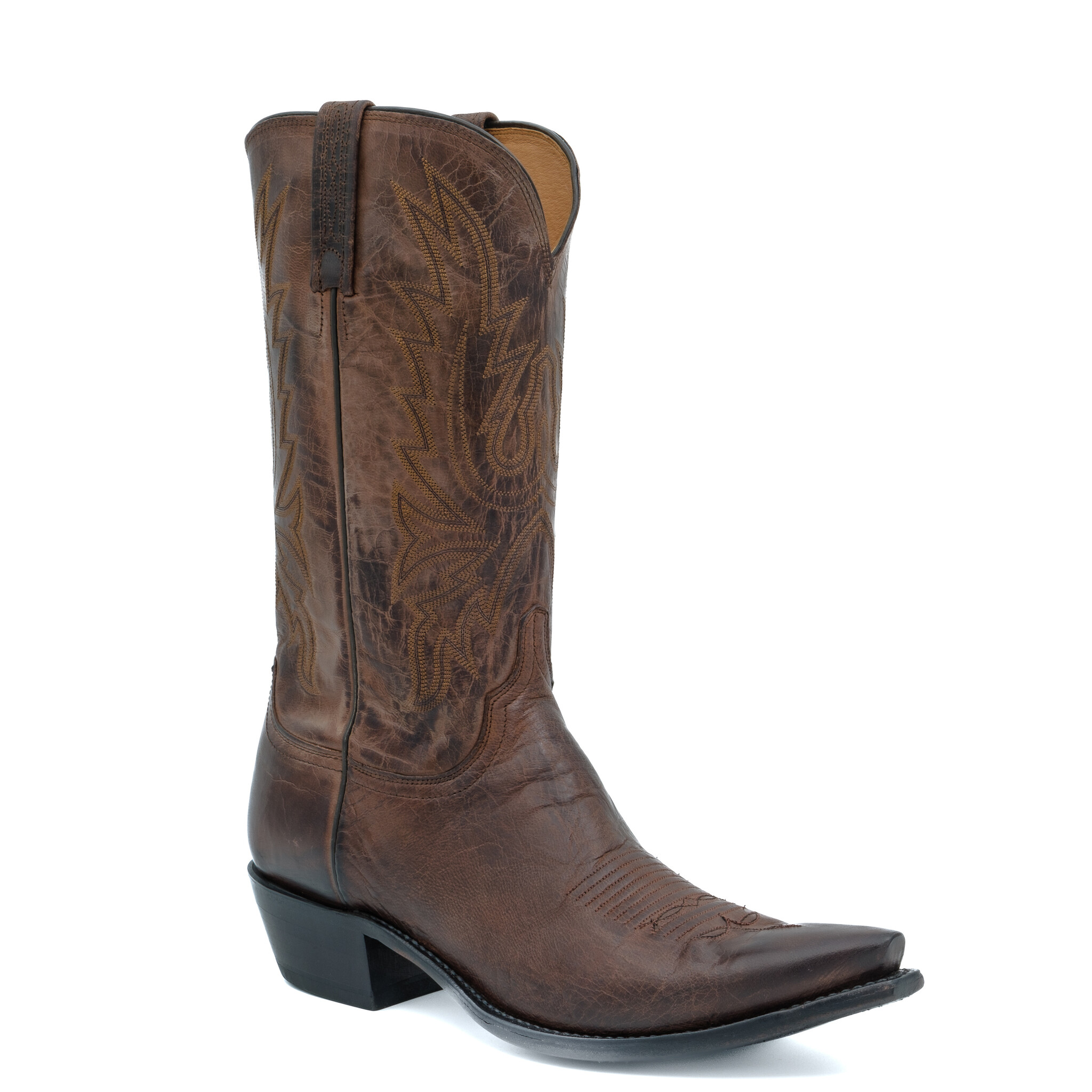 Lucchese Corbin Chocolate cowboy boot