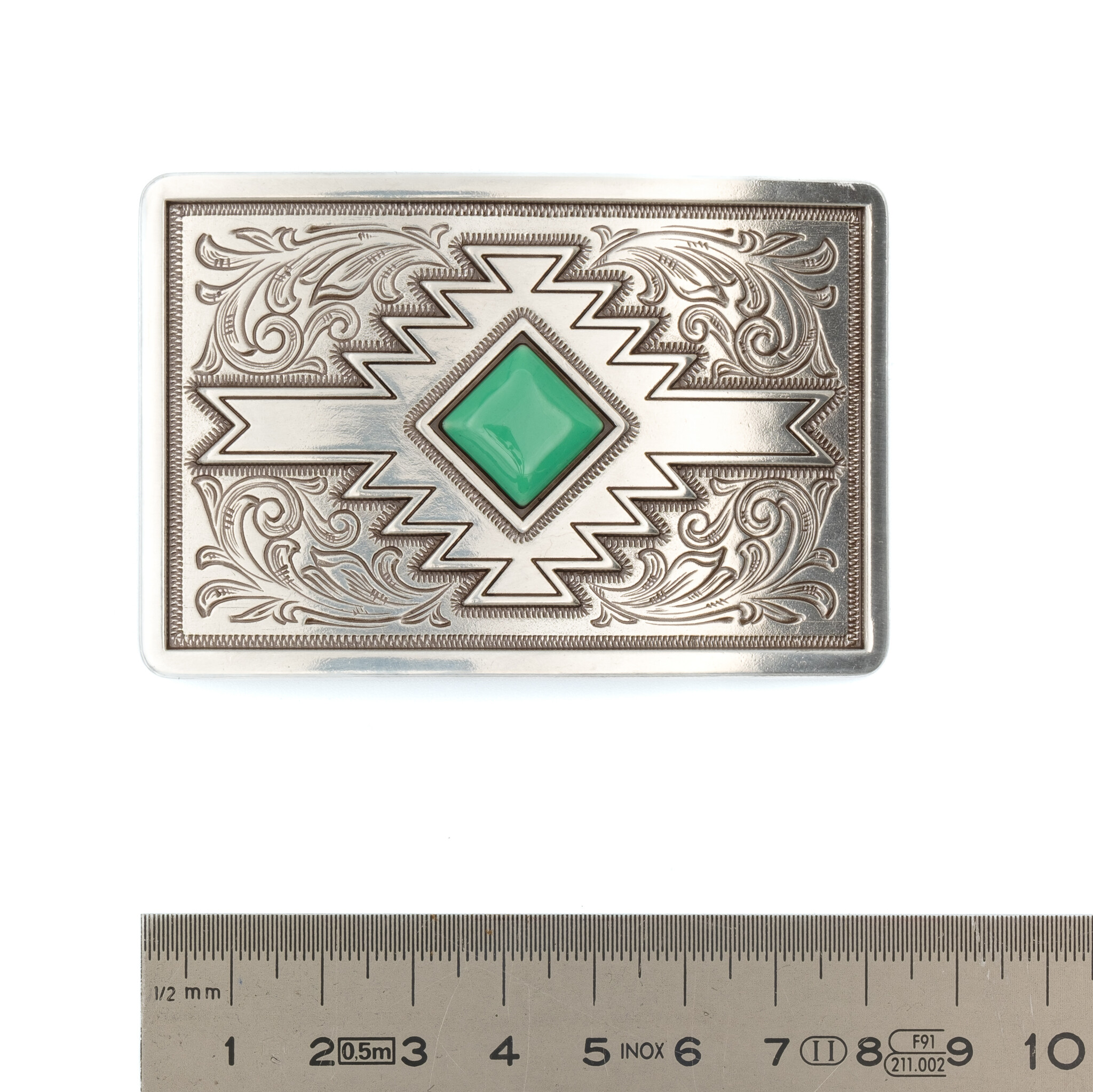 Nocona  Buckle with turquoise stone