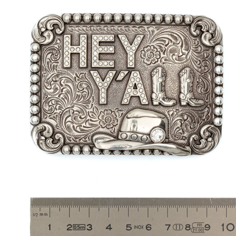 Blazin' Roxx Buckle met Hey Y'All