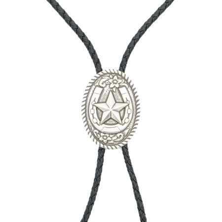 Ovale bolo tie met ster