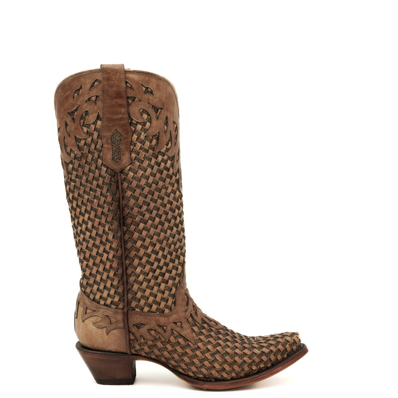 Corral  Damy brown  cowboy boot