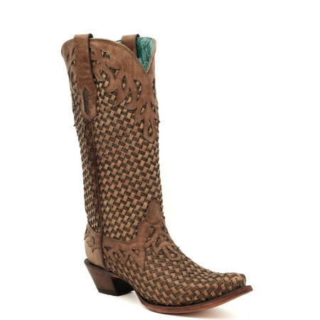 Corral  Damy brown  cowboy boot