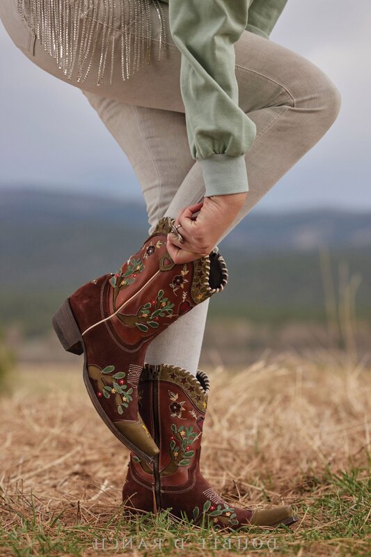 Double D Ranch by Old Gringo Truly Cowboystiefel