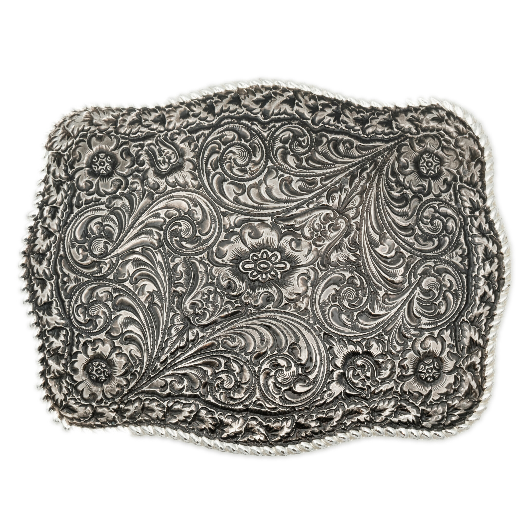 Crumrine Schnalle mit Blumenmuster