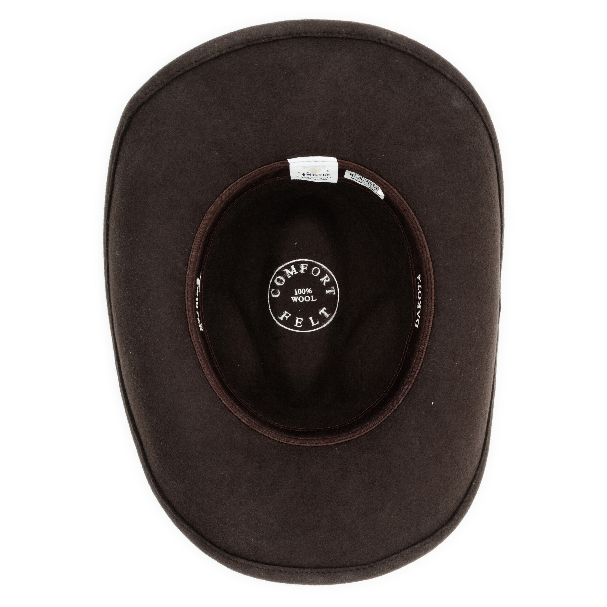 Twister Dakota Cowboyhut Brown