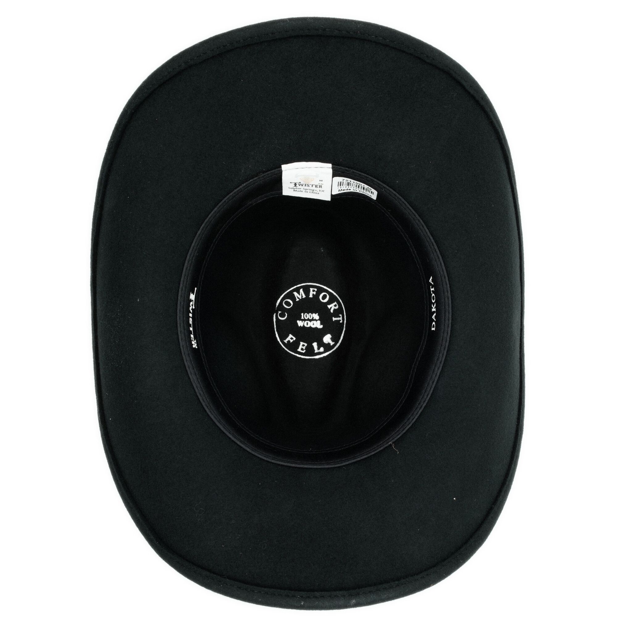Twister Dakota Cowboyhut Black