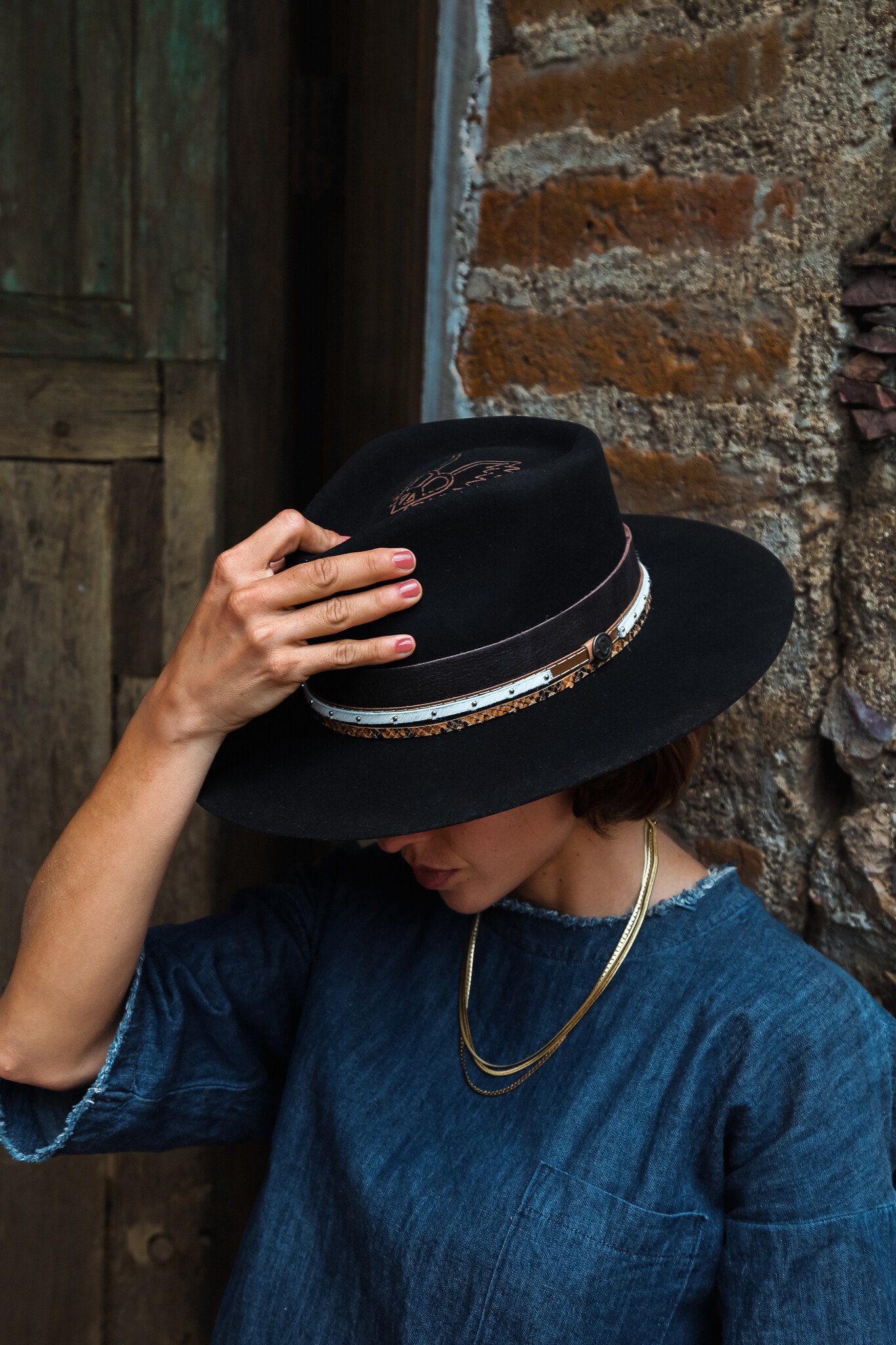 Corral  Rebel hat black