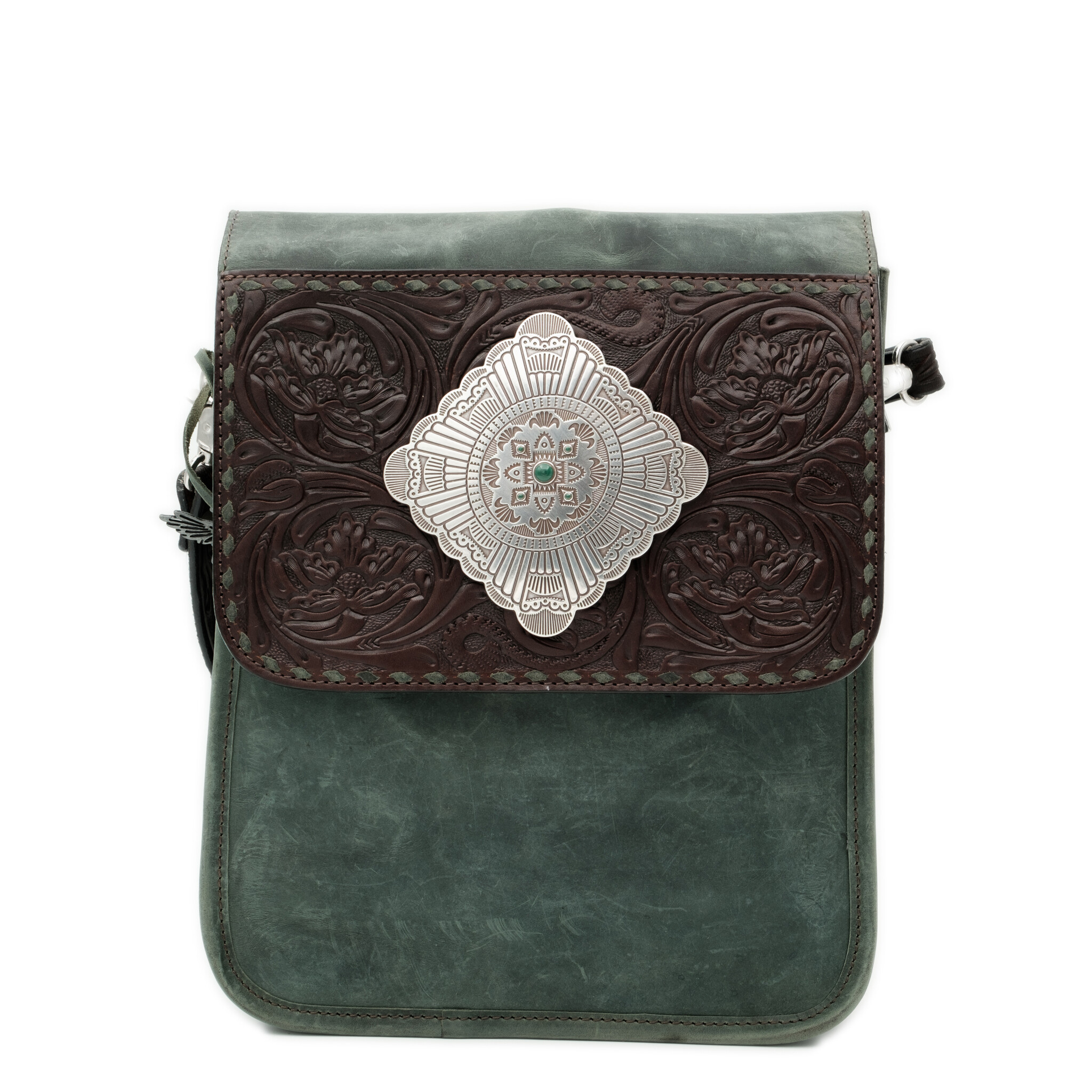 Angel Ranch Crossbody Emerald