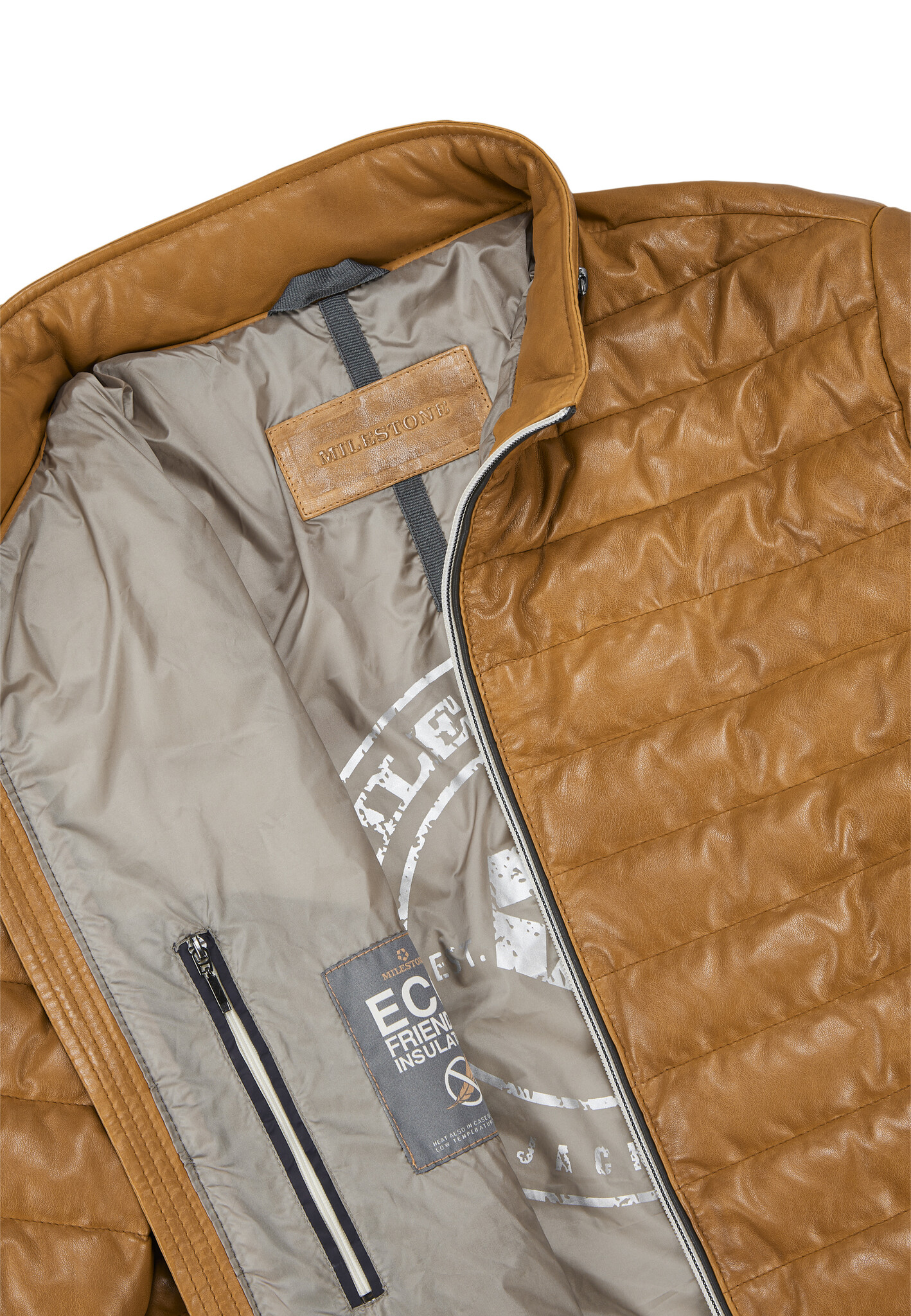 Milestone Cortino Jacke hellbraun