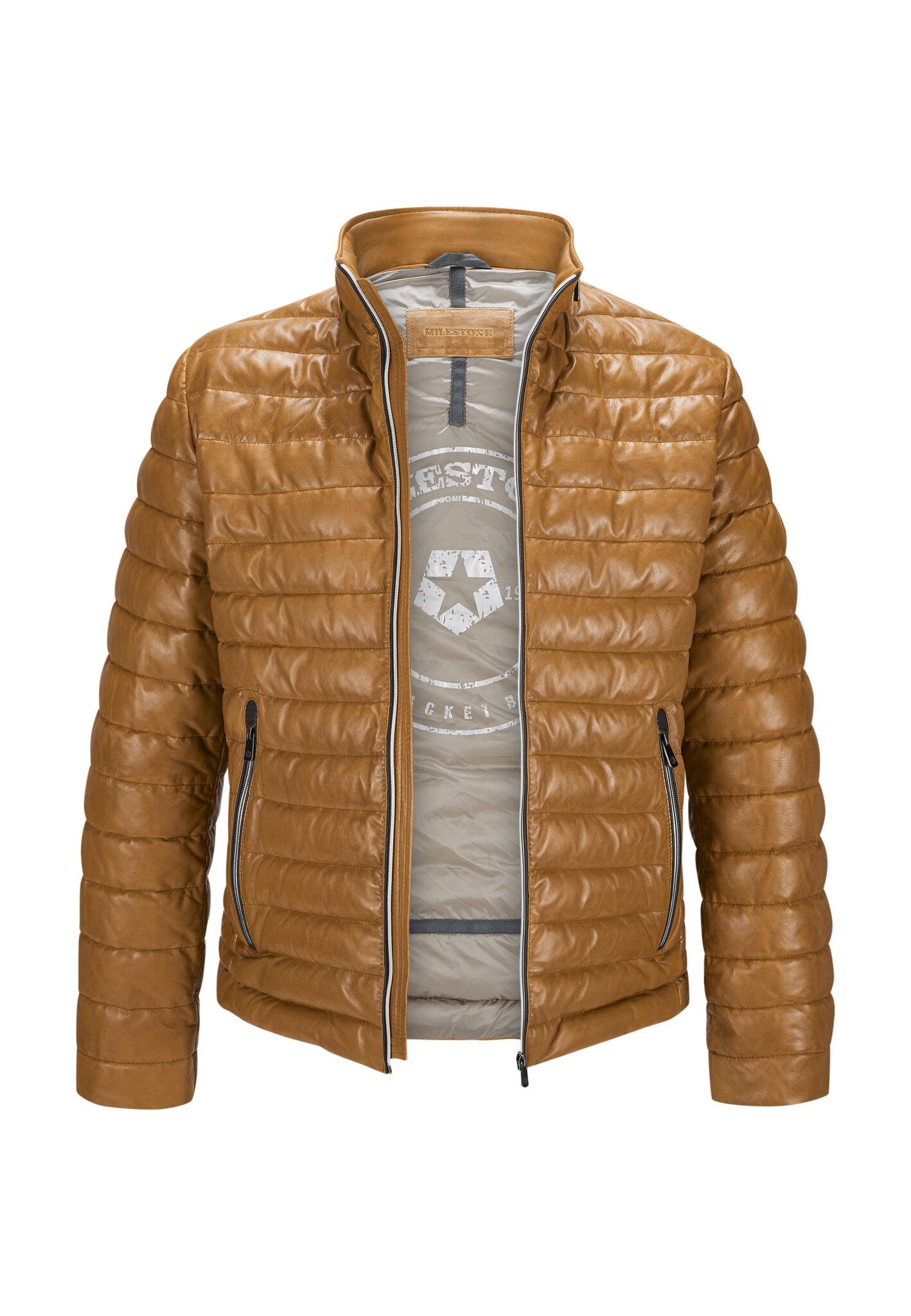 Milestone Cortino Jacke hellbraun