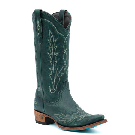 Lane Lexington cowboy boot Emerald
