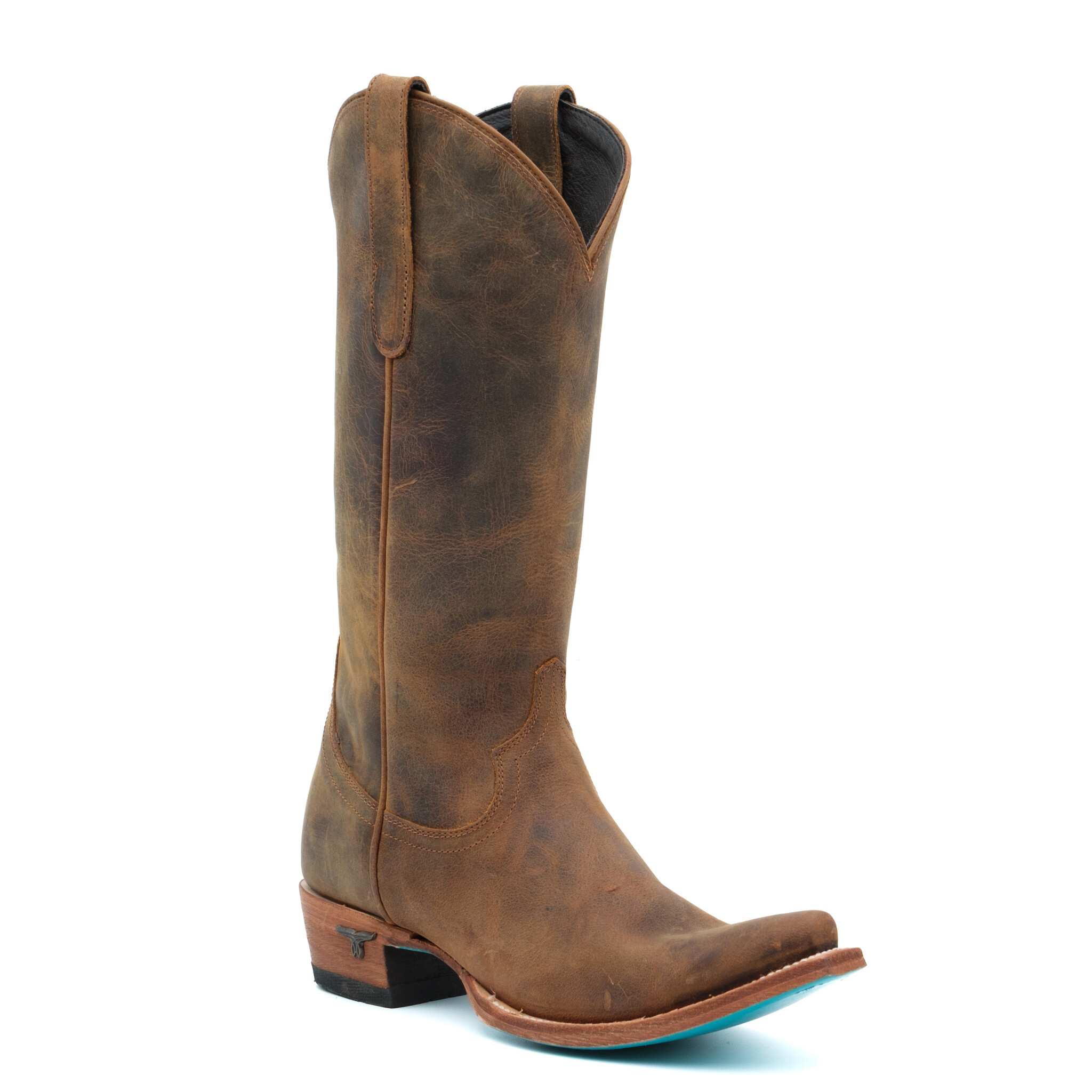 Lane Emma Jane Burnt Caramel cowboy boot