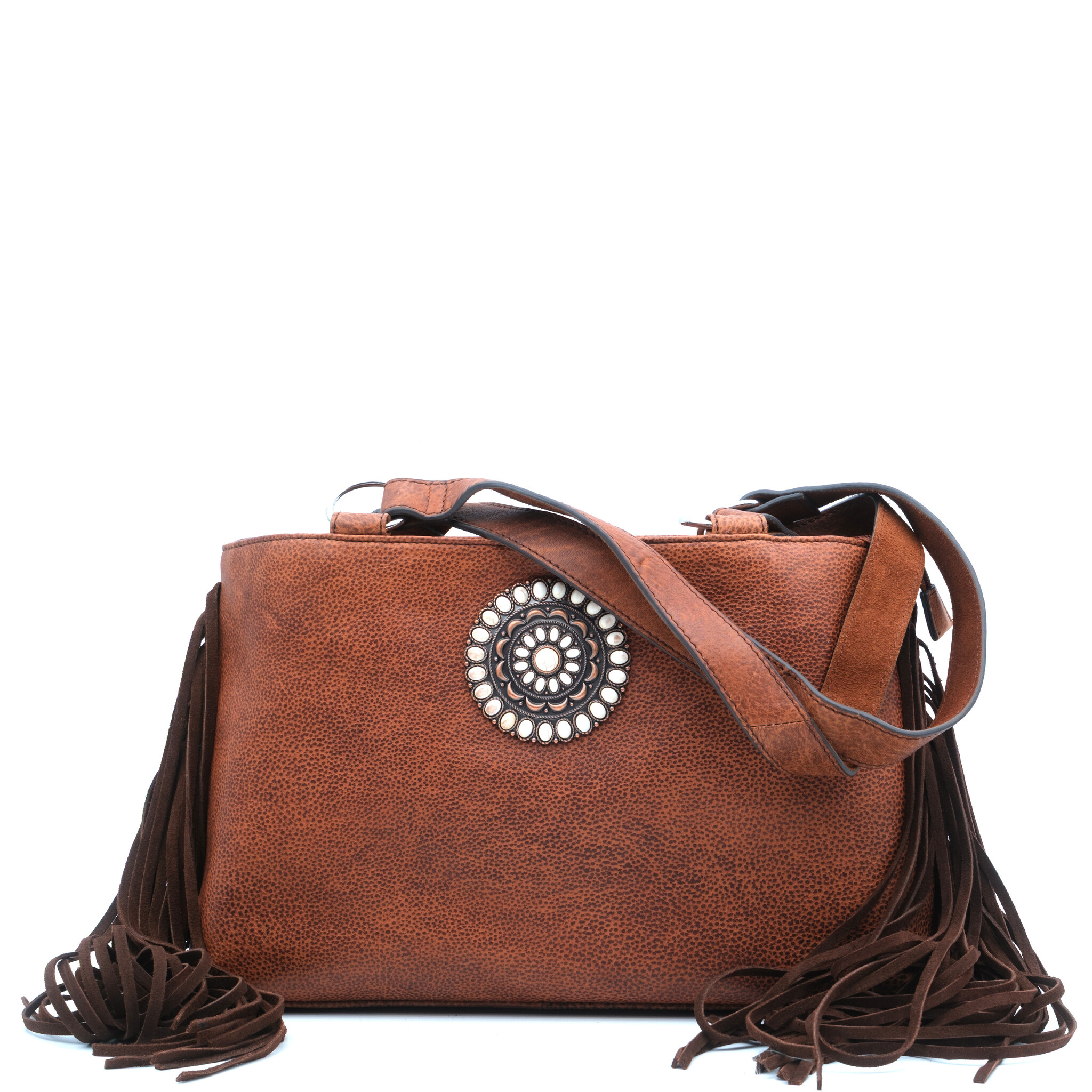 Ariat Betsy handtas bruin met franjes