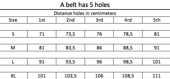 Nocona  Bruine leren riem