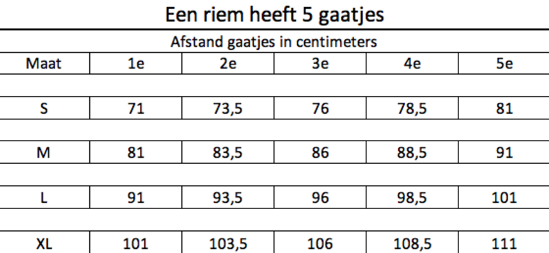 Nocona  Bruine leren riem