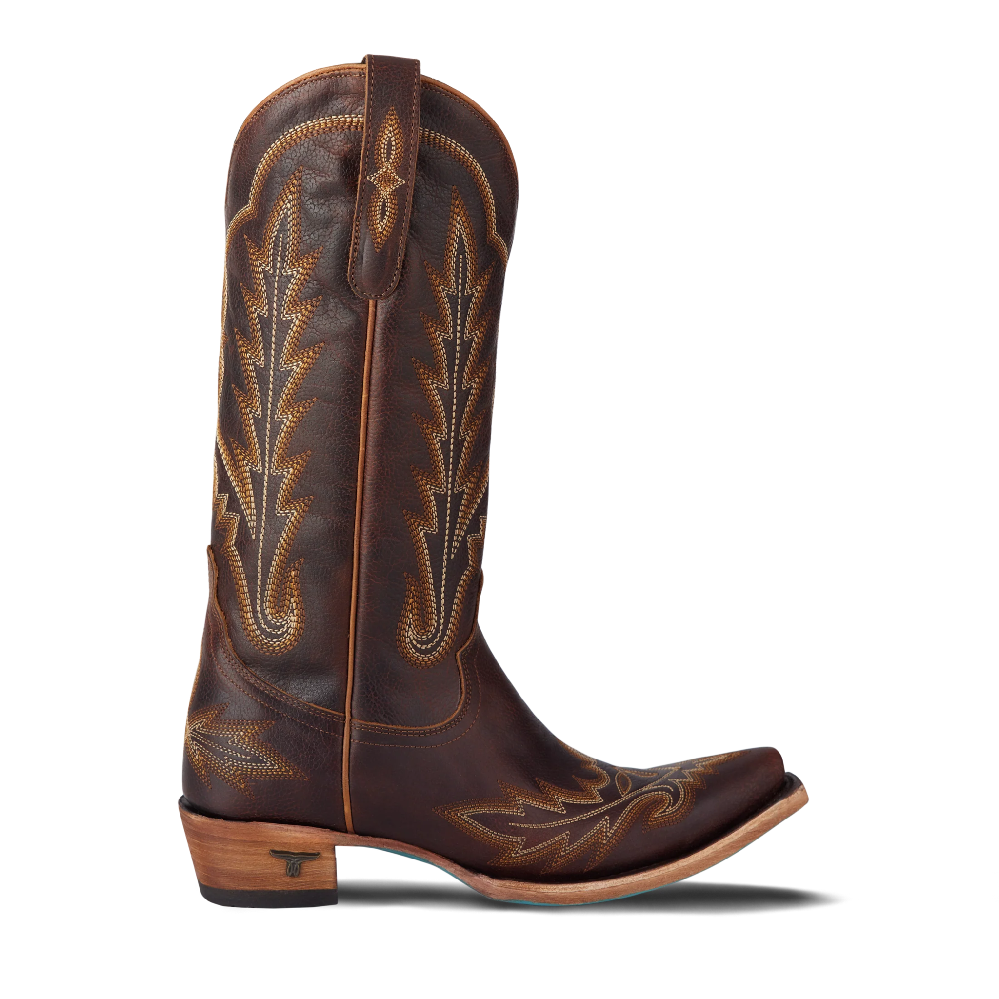 Lane Lexington Cognac cowboy boot