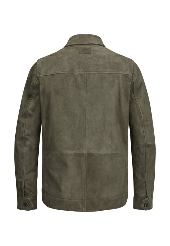Dark Green Suede Jacket - Milestone - Boots by M