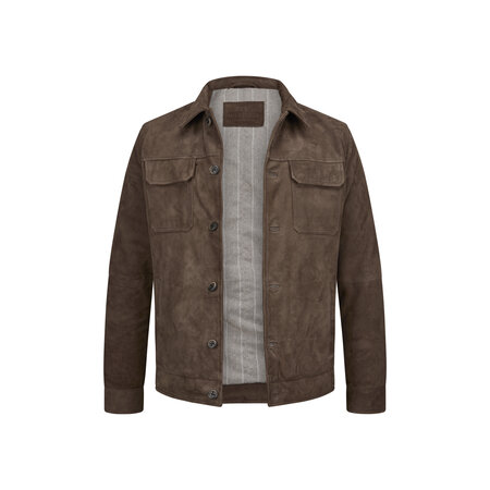 Milestone Laurel jacket dark brown