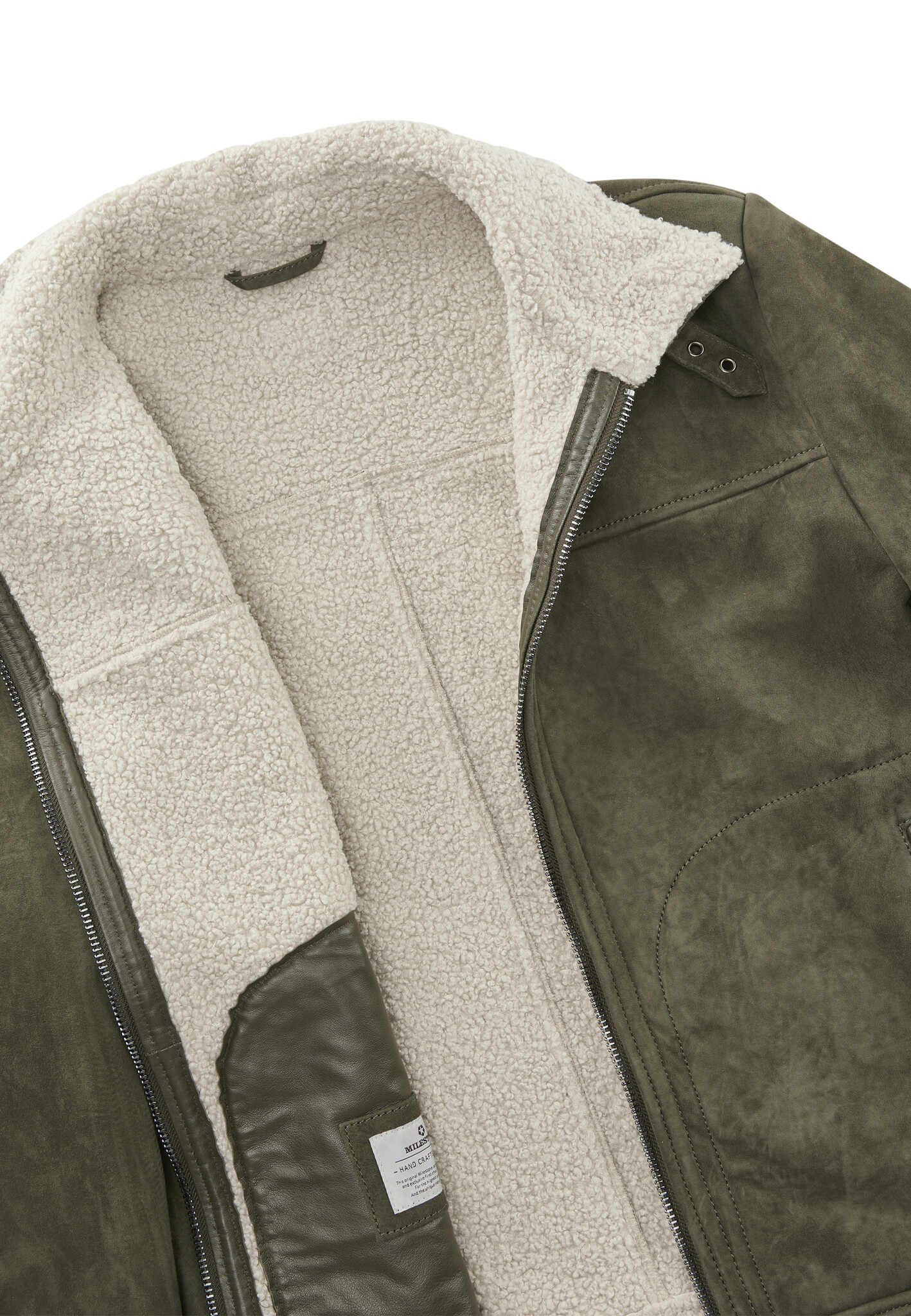 Milestone Camino jack Donkergroen