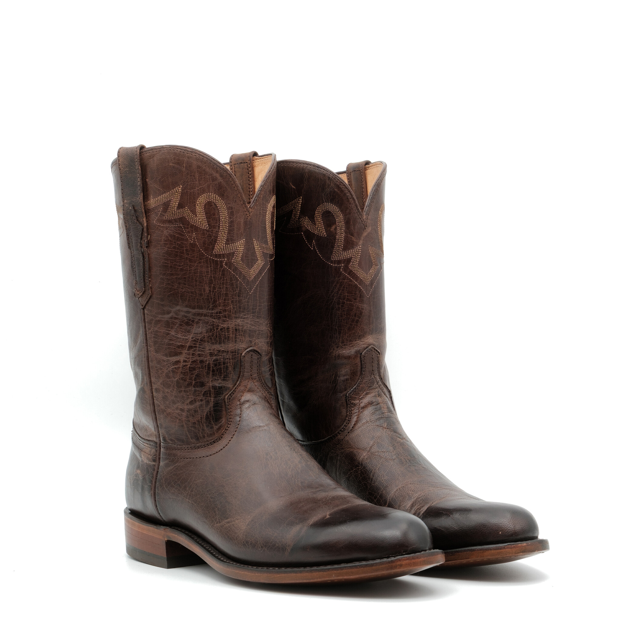 Lucchese Sunset Roper Chocolate