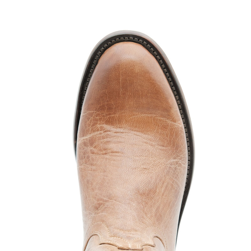 Lichtbruine Leren Herenlaars - Lucchese - Boots by M