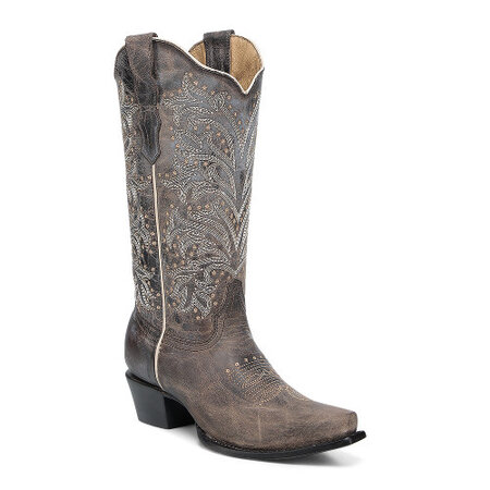 Corral  Sharon brown cowboy boot