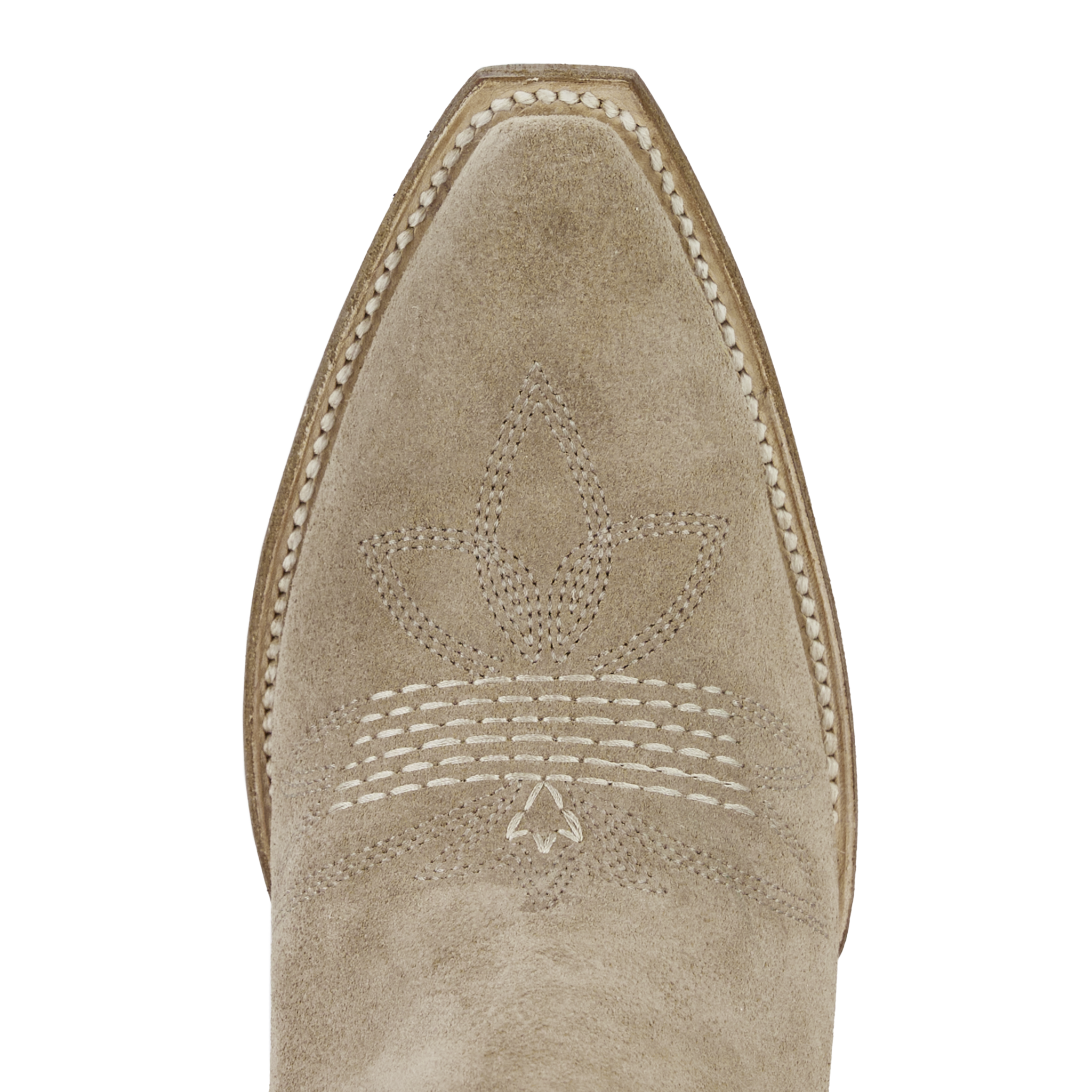 Lane Squash Blossom Latte Suede  Cowboystiefel