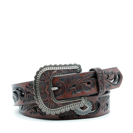 Angel Ranch Brown leather belt
