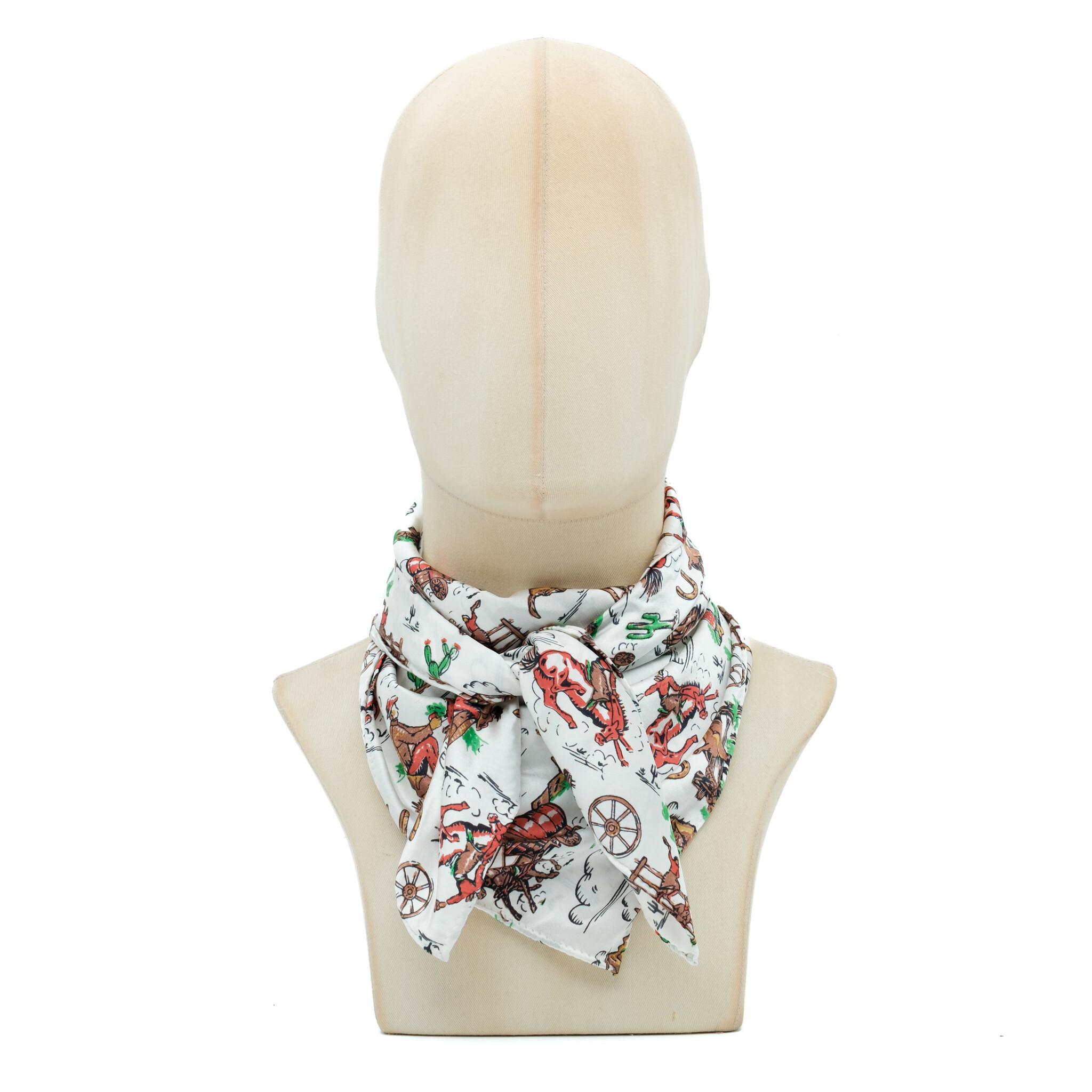 Shawl met retro ranch